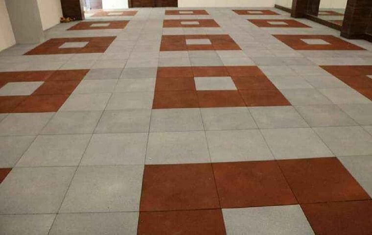 Rubber Flooring Tiles